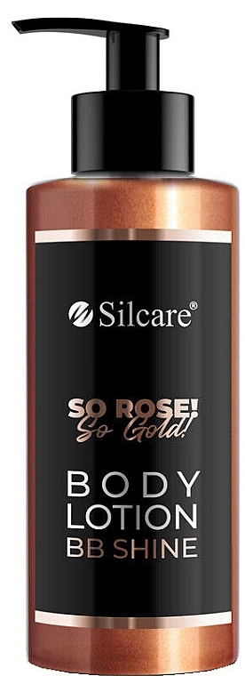 WYPRZEDAŻ Nabłyszczający balsam do ciała - Silcare So Rose! So Gold! BB Shine Body Lotion * — Zdjęcie N1