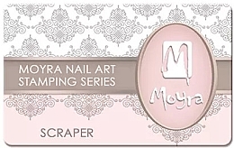 Skrobak do stemplowania - Moyra Nail Art Stamping Series Scraper — Zdjęcie N1