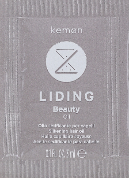 Odżywczy olejek do włosów - Kemon Liding Beauty Oil — Zdjęcie N3