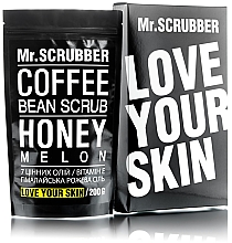 Peeling kawowy do twarzy i ciała Melon - Mr.Scrubber Honey Melon Scrub — Zdjęcie N1