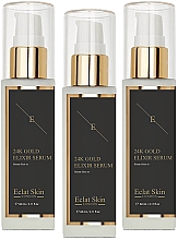 Kup Zestaw - Eclat Skin London Gold 24K (f/serum/3x60ml)	