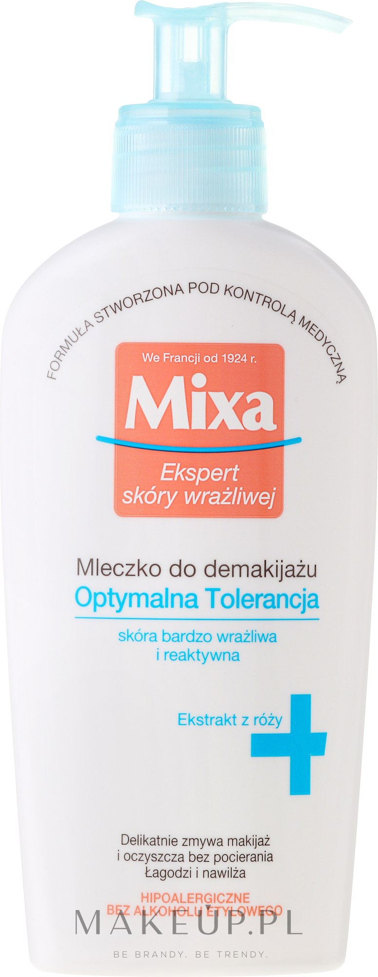 Mleczko do demakijażu Optymalna tolerancja - Mixa Optimal Tolerance Cleansing Milk — Zdjęcie 200 ml