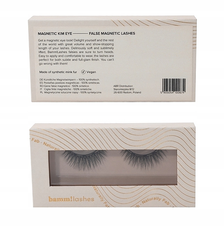 Rzęsy magnetyczne - Bamm!Lashes Magnetic Kim Eye — Zdjęcie N3