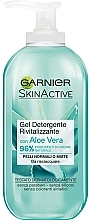 Kup Rewitalizujący żel do mycia twarzy - Garnier Skinactive Detergente Rivitalizzante Aloe Vera Gel