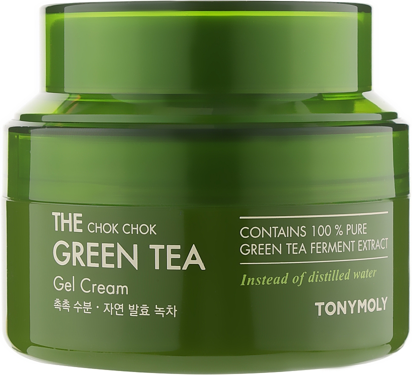 Krem-żel z ekstraktem z zielonej herbaty - Tony Moly The Chok Chok Green Tea Gel Cream — Zdjęcie N1