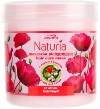 Kup Pielęgnująca maseczka do włosów farbowanych Mak i bawełna - Joanna Naturia Hair Care Mask