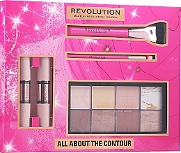 Kup Zestaw, 5 produktów - Makeup Revolution All About The Contour Gift Set