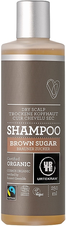 PRZECENA! Organiczny szampon z brązowym cukrem do suchej skóry głowy - Urtekram Brown Sugar Shampoo Dry Scalp * — Zdjęcie N3