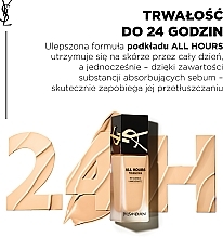 PRZECENA! Podkład w płynie - Yves Saint Laurent All Hours Foundation Luminous Matte * — Zdjęcie N5