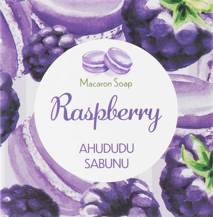 Mydło makaronikowe Malina - Thalia Raspberry Macaron Soap — Zdjęcie N1