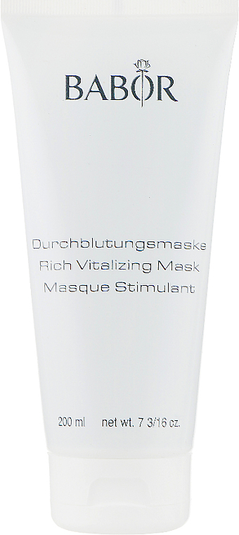 Oczyszczająca maska do skóry twarzy - Babor Cleansing Rich Vitalizing Mask — Zdjęcie N1