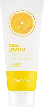 Głęboko oczyszczający żel peelingujący do twarzy - FarmStay Real Lemon Deep Clear Peeling Gel — Zdjęcie N2