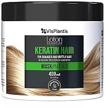 Maska do włosów z keratyną - Vis Plantis Loton Keratin Hair Mask — Zdjęcie N1