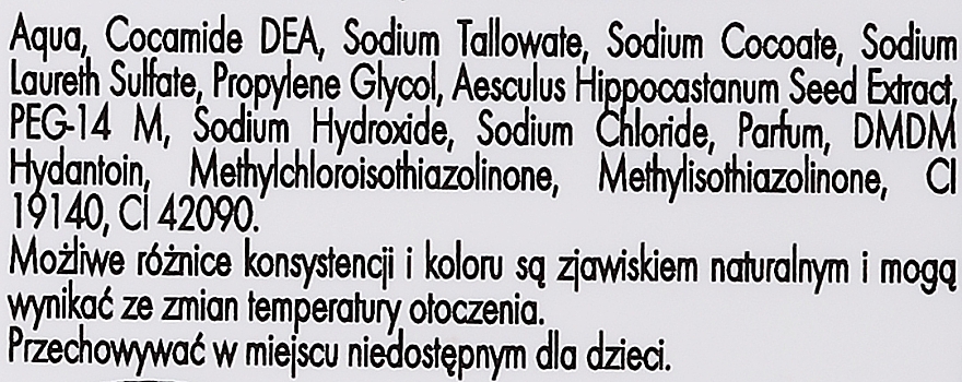Mydło w płynie Kasztanowiec - Biały Jeleń Soap Extract Horse Chestnut — Zdjęcie N5