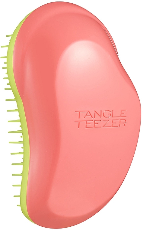 Szczotka do włosów - Tangle Teezer The Original Salmon Pink Hyper Yellow — Zdjęcie N1