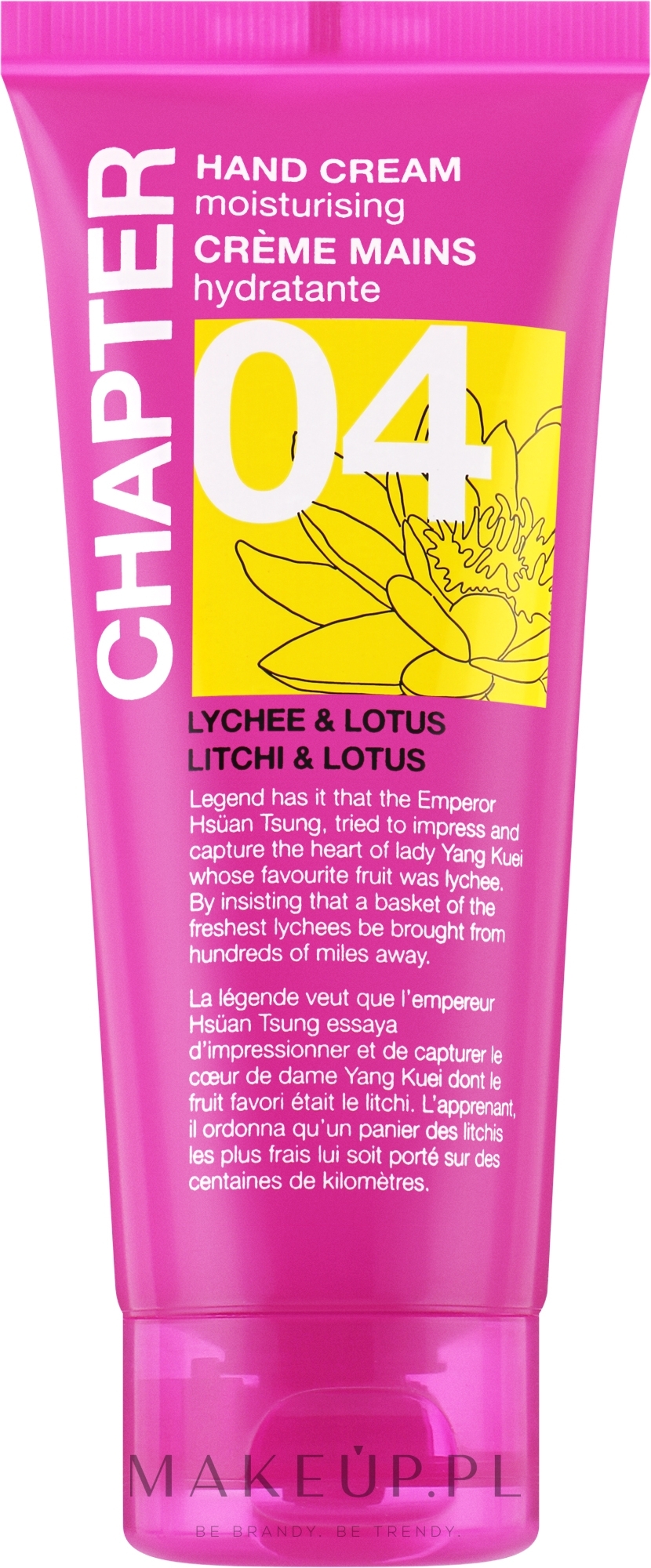 Nawilżający krem do rąk Liczi i lotos - Mades Cosmetics Chapter 04 Lychee & Lotus Hand Cream — Zdjęcie 100 ml