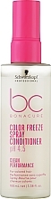 Odżywka do włosów farbowanych w sprayu - Schwarzkopf Professional Bonacure Color Freeze Spray Conditioner pH 4.5 — Zdjęcie N1