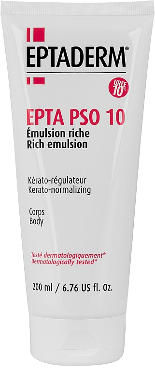 Bogata emulsja do ciała, stóp i dłoni - Eptaderm Epta Pso 10 Rich Emulsion — Zdjęcie N1