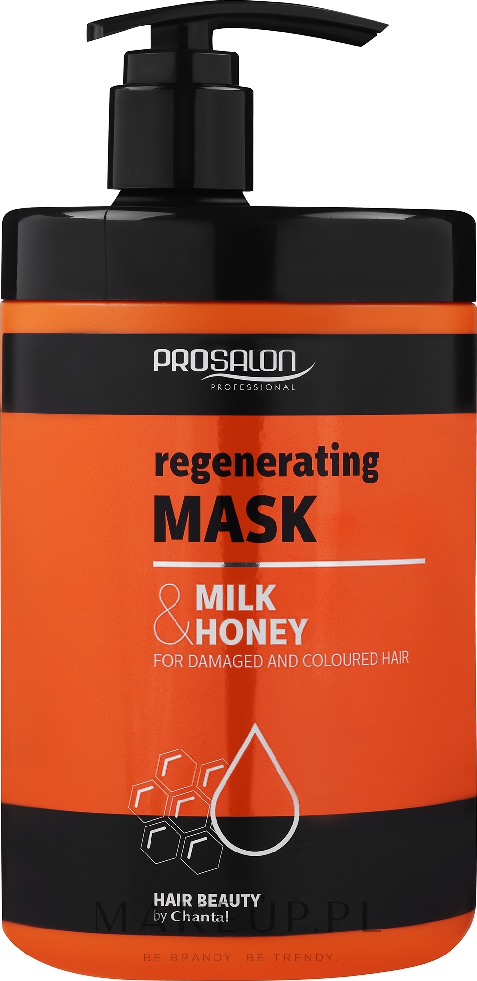 Regenerująca maska do włosów Mleko i miód - Prosalon Milk & Honey Regenerating Mask — Zdjęcie 1000 g