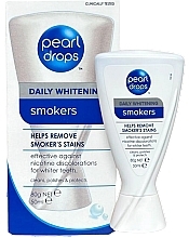 Kup Pasta wybielająca do zębów dla palaczy - Pearl Drops Smokers Stain Removing Daily Whitening Teeth Polish Paste