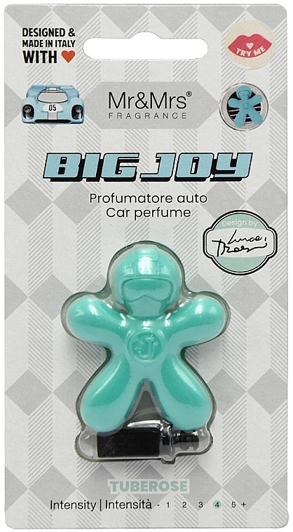 Zapach do samochodu - Mr&Mrs Big Joy Tuberose Green Car Perfume — Zdjęcie N1