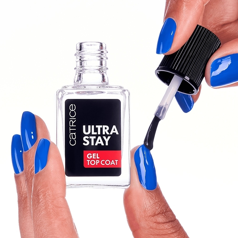 Żelowy top coat do paznokci - Catrice Ultra Stay Gel Top Coat — Zdjęcie N5