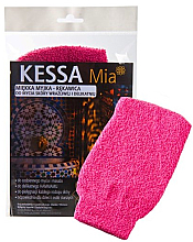 Kup Miękka myjka-rękawica do mycia skóry wrażliwej i delikatnej, różowa - Efas