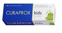 Enzymatyczna pasta do zębów dla dzieci o świeżym smaku słodkiej mięty - Curaprox Kids Mint Toothpaste — Zdjęcie N2