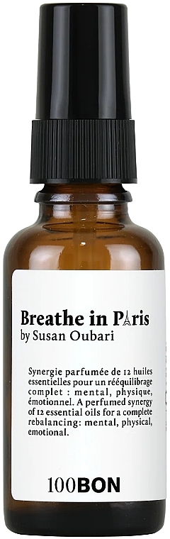 Aromatyczny spray do ciała - 100BON x Susan Oubari Breathe in Paris — Zdjęcie N1
