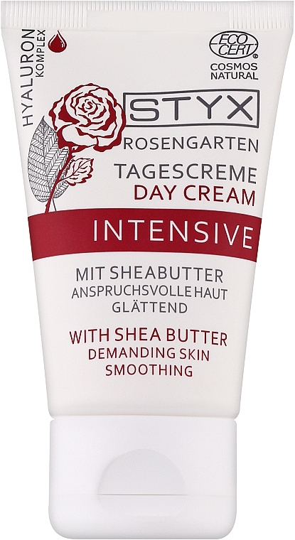 Krem do twarzy na dzień z organicznym masłem shea - Styx Naturcosmetic Rose Garden Intensive Day Cream — Zdjęcie N1