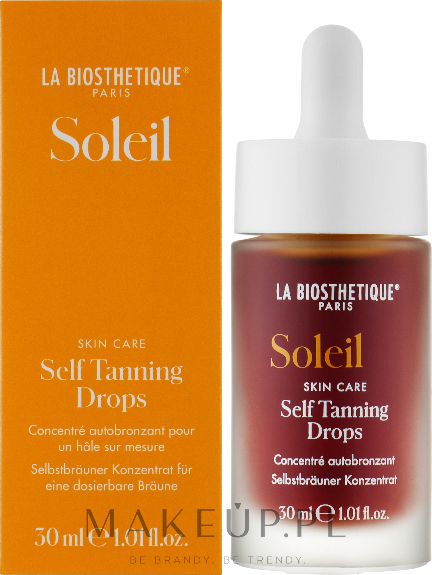 Koncentrat samoopalający - La Biosthetique Soleil Self Tanning Drops — Zdjęcie 30 ml