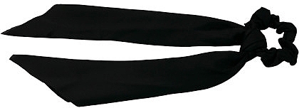 Gumka do włosów ze wstążką, czarna - Lolita Accessories  — Zdjęcie N1