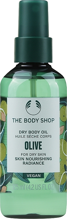 Oliwkowy suchy olejek do ciała - The Body Shop Olive Dry Body Oil — Zdjęcie N1