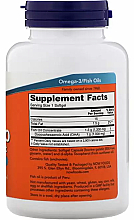 Kapsułki żelowe Kwas DHA 1000 mg - Now Foods DHA-1000 Brain Support — Zdjęcie N2