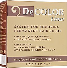 Kup Zmywacz trwałej farby do włosów - Decolor Time System For Removing Permanent Hair Color