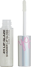 Błyszczyk do ust - BH Cosmetics 411 Lip Glaze Shimmer Lip Gloss — Zdjęcie N5