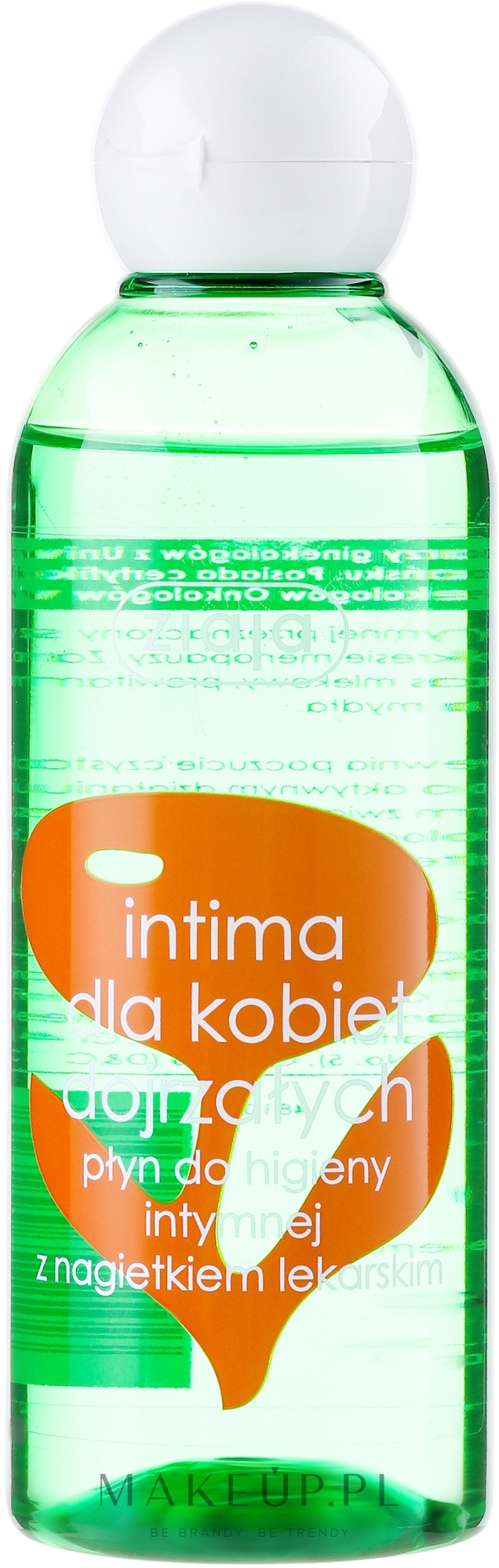 Płyn z nagietkiem lekarskim do higieny intymnej dla kobiet dojrzałych - Ziaja Intima — Zdjęcie 200 ml