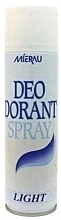 Dezodorant w sprayu - Mierau Deodorant Spray Light — Zdjęcie N1
