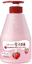 Kup Balsam do ciała Mleko truskawkowe - Welcos Kwailnara Strawberry Milk Body Lotion