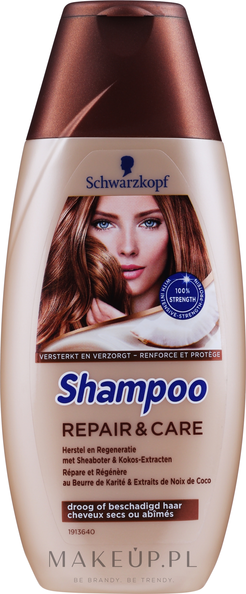 Szampon do włosów cienkich i osłabionych, odbudowujący - Schwarzkopf Schauma Q10 Fullness — Zdjęcie 250 ml
