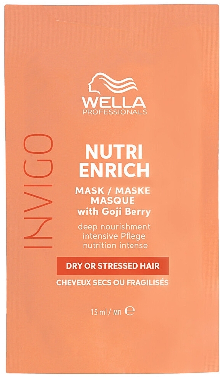 Maska do włosów suchych - Wella Professionals Enrich Deep Nourishing Mask (saszetka) — Zdjęcie N1