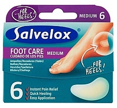 Kup Plastry opatrunkowe na pęcherze i otarcia, 6 szt. - Salvelox Foot Care Medium