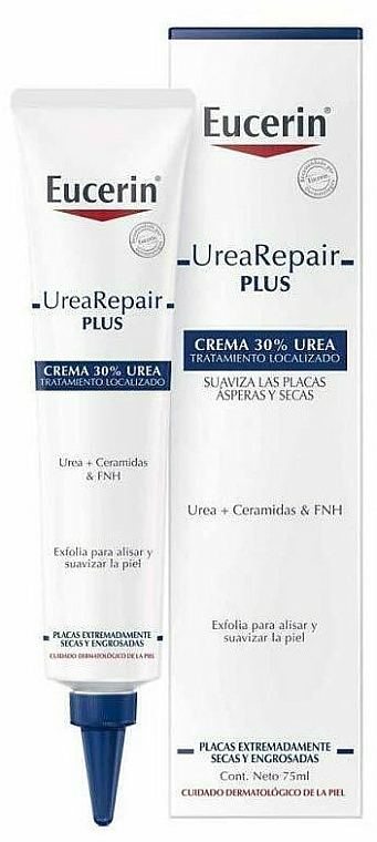 Intensywnie nawilżający krem do skóry suchej - Eucerin UreaRepair Plus 30% Urea Creme — Zdjęcie N1