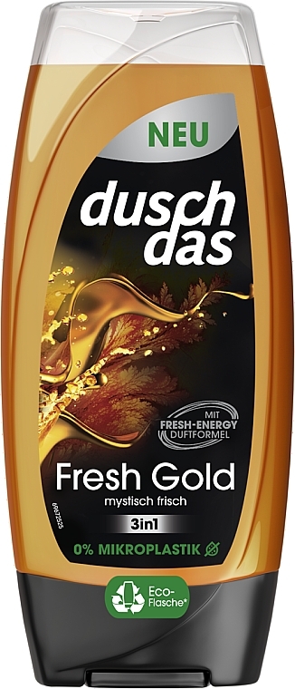 Żel pod prysznic - Duschdas Shower Gel 3w1 Fresh Gold  — Zdjęcie N1