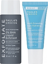 Zestaw - Paula's Choice The Protect + Perfect Pair (exfoliant/30ml + moist/15ml) — Zdjęcie N2