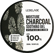 Kup Żel nawilżający z węglem drzewnym - Lebelage Moisture Charcoal 100% Soothing Gel