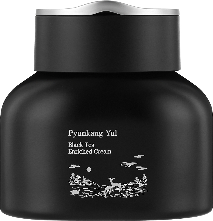 Krem z czarną herbatą dla młodości i elastyczności skóry - Pyunkang Yul Black Tea Enriched Cream