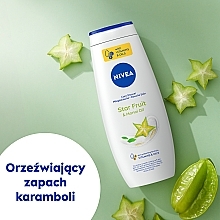 Żel pod prysznic Karambola i olej monoi - NIVEA Care & Star Fruit Shower Gel — Zdjęcie N3