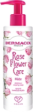 Różane mydło w płynie do rąk - Dermacol Rose Flower Care Delicious Creamy Soap — Zdjęcie N1