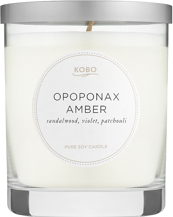 Kobo Opoponax Amber - Świeca zapachowa — Zdjęcie N1